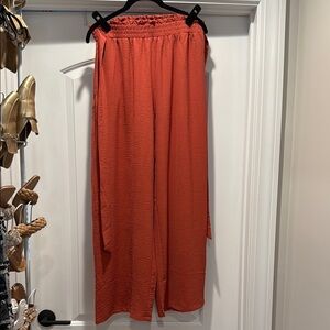Women's Orange Pants